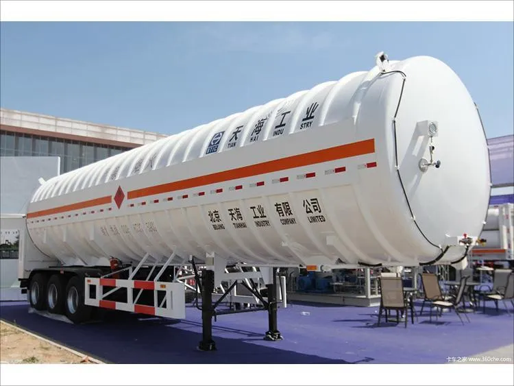 Kryogener flüssiger Semi-Trailer