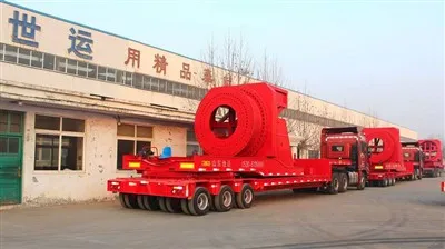 Sattelauflieger für Windkrafttransport